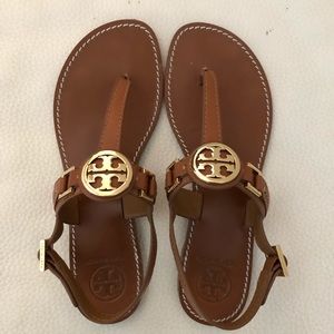 Tory Burch Tan Sandaals